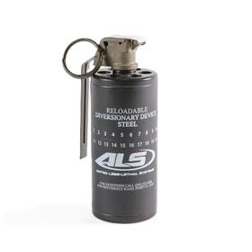 ALS Reloadable Diversionary Device has a steel body
